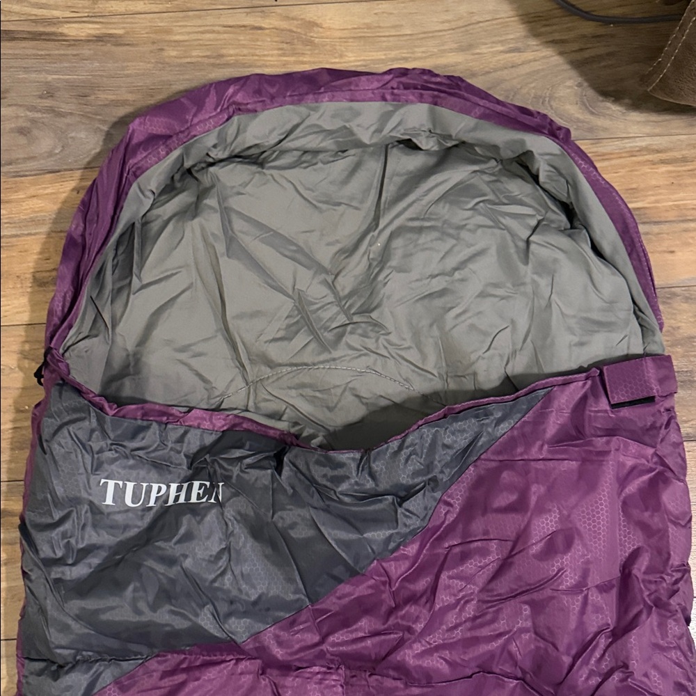 Cozy Purple Sleeping Bag by - Picture 3 of 5